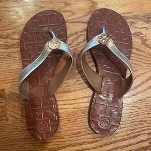 Tory Burch Gold Sandals